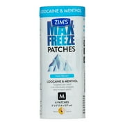 Zim's® Max-Freeze Pain Relief Patches M 6 ct Container