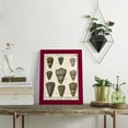 thumbnail image 5 of Cone Shell pl. 318 -Framed Print w/glass-Cherry Red, 5 of 7