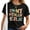 Black, variant on In My Memaw Era Retro Women's Graphic T-Shirt Vintage Groovy Floral Grandmother Gift Casual Short Sleeve Tee Black