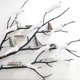 thumbnail image 4 of Paquete de 12 pájaros cardinales de Navidad, pájaro de espuma de simulación artificial, pájaros blancos con Clip, adorno para árbol de Navidad, decoración artesanal Diy, 4 of 4