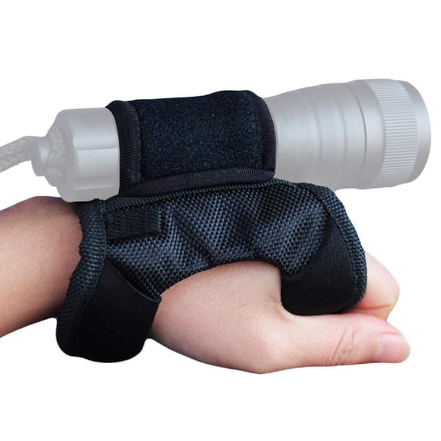High Quality Diving Material Tactical Wrist Torch Holster, Universal Adjustable Wrist Strap For Outdoor Enthusiasts, Professional Durable Process With Easy Carry Store Convenience