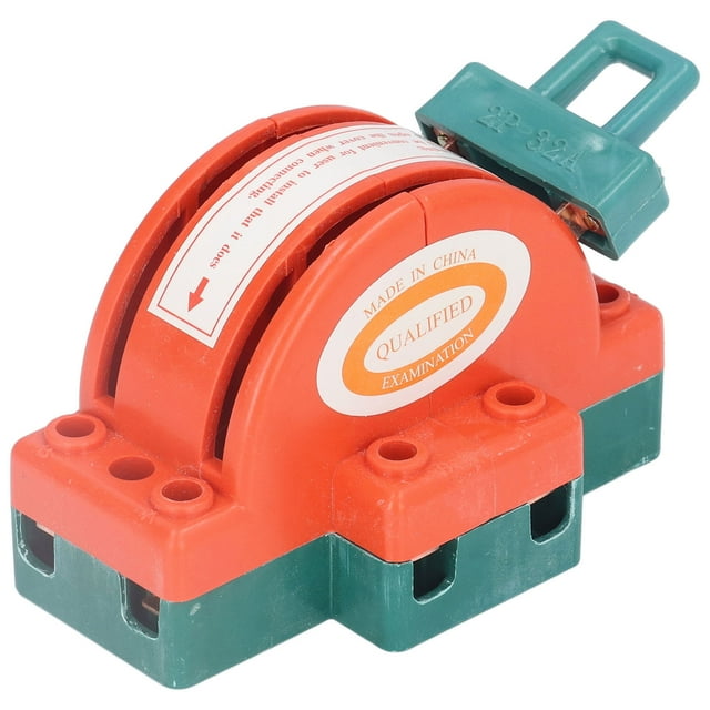 Interruptor de cuchilla, interruptor de cuchilla de 32 A, interruptor de cuchilla eléctrico de 2 polos, interruptor de cuchilla construido para durar