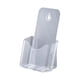 thumbnail image 2 of Soporte de acrílico para folletos, soporte para folletos, soporte de mesa con parte trasera inclinada, soporte de letrero para folletos, menú, oficina A6 1 nivel, 2 of 9
