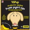 Yopup Probiotic Frozen Dog Yogurt Cups with Banana and Peanut Butter, 4 / 3.5 oz cups