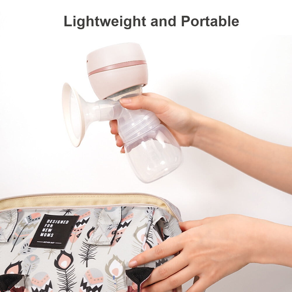 Sorven wireless breast Portable Integrated Breast Pump with LED Screen Electric Breast Pump for Breastfeeding 3 Modes 9 Suction Level Low Noise with 22mm Silicone Breast Cover 180ml Milk Bottle