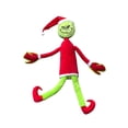 thumbnail image 3 of Muñeco de peluche de Grinch con adornos navideños, juguete de regalo, muñeco de trapo de estilo de dibujos animados para niños, 3 of 8