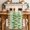 Green, variant on Summer Botanical Table Runner 108 Inches, Acorn Spring Plant Leaves Ombre Bed Runner Dresser Scarves Tabletop for Indoor Outdoor Parties/Ceremony/Banquet, 13"x 108"