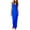 Dark blue, variant on Casual Dresses for Women,2024 New Women's Solid Stretch Slim Fit Sheath Long Dress with Pockets,Maxi Dresses,Summer Dresses 2024,Beach Dress, Navy 2XL