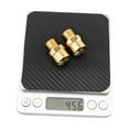 thumbnail image 3 of BLEEUS Pedal Extender Left Right Signs Bike Pedal Extender Adapter Cycling Essentials (Gold), 3 of 7