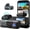 Silver (No SD Card), variant on BOTSLAB G980H 4K STARVIS Dash Cam Front and Rear, No SD Card, Superior WDR Night Vision, 24H Parking Mode, ADAS, App Control, Built-in GPS, 5.8GHz WiFi