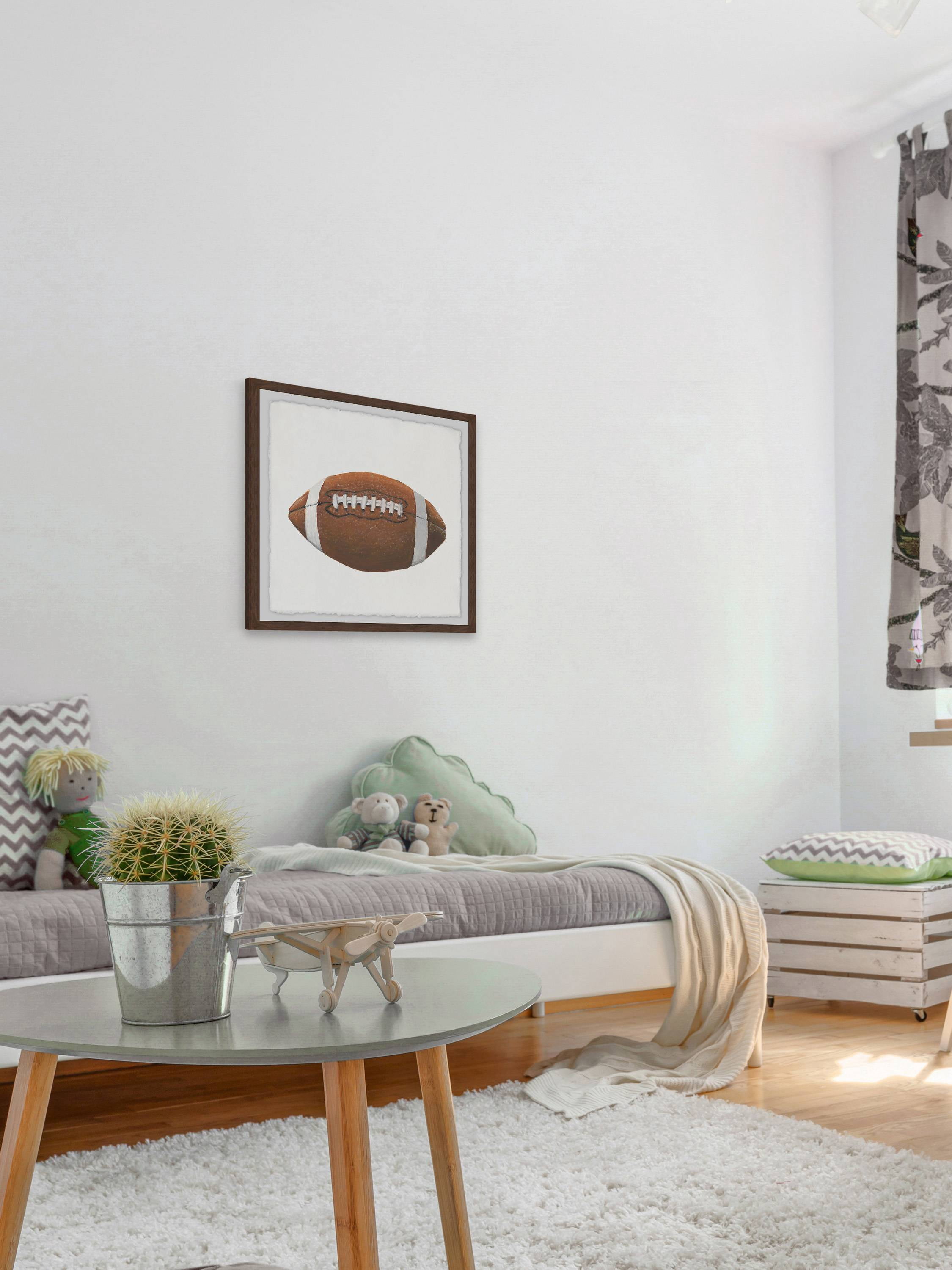 Marmont Hill Let's Play Football Framed Wall Art