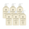 Hairitage Moisturizing, Nourishing Shampoo Plus Conditioner | Grapeseed Oil & Oat Peptides, 13 fl oz (6-Pack)