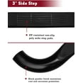 thumbnail image 3 of TAC Side Steps Fit 2010-2024 Toyota 4Runner Limited|2019-2022 4Runner Nightshade Edition|2022-2024 TRD Sport|2010-2013 SR5 SUV 3" Tube Side Bars Nerf Bars Running Boards Accessories Black 2pcs, 3 of 4