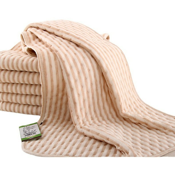 Colchón para bebé impermeable, transpirable, lavable, almohadilla de pañal de algodón de color grande para bebé recién nacido