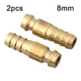 thumbnail image 4 of 6mm Gas & Water Male Adapter Quick Connector 2x Fit for TIG Welding Torch Intake, 4 of 11