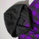 thumbnail image 3 of Ceisia Men's Plaid Hooded Button-Up Shirt with Chest Pocket for Casual & Outdoor Wear Purple XXL Gifts, 3 of 5