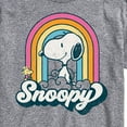 thumbnail image 3 of Peanuts - Snoopy Rainbow Clouds - Men's Short Sleeve Graphic T-Shirt, 3 of 6