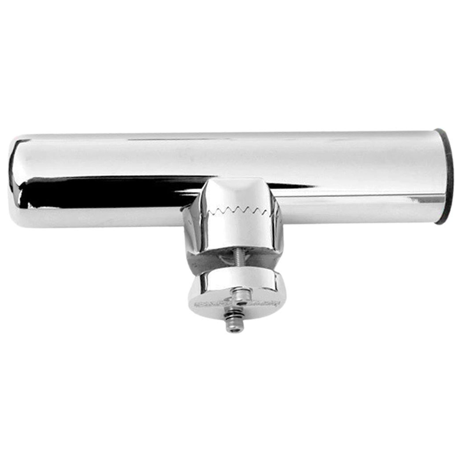 Stainless Steel Fishing Rod Holder Boat Easy Installation Rail Mounted Clamp Fit 18-26MM