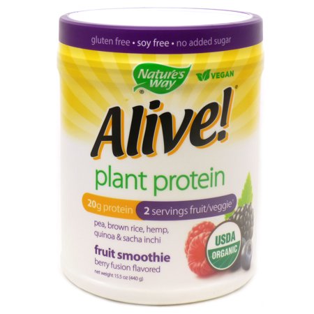 Alive Plant Protein Berry Smoothie By Natures Way - .93 Pound