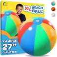 thumbnail image 1 of Pelota de playa grande Refresh Sports, juguete inflable de 69 cm, 1 of 6