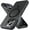 Black 1, variant on KOMI Magnetic Designed for iPhone 13 Pro Case, [Military Grade Drop Tested] [Compatible with MagSafe] Slim Protective Translucent Matte Case for iPhone 13 Pro Case Black