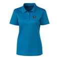 thumbnail image 2 of Women's Cutter & Buck  Aqua Jacksonville Jumbo Shrimp Clique Spin Eco Performance Pique Women's Polo, 2 of 3