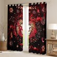 thumbnail image 2 of Castle Fairy Teenagers Animal Lion Black Out Curtains,Galaxy Universe Curtains Pack of 2 (42x63 Each),Psychedelic Constellations Bedroom Curtains,Ultra Soft Home Decor, 2 of 6