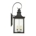 thumbnail image 5 of Monte Grande 4-Light Outdoor Wall Lantern in Slate, 5 of 5
