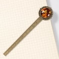 thumbnail image 4 of Thanksgiving leaves Lace Bookmark in Antique Bronze: a Must-Have Gift for Book Lovers and Readers – Sophisticated Bookmarks, Book Markers, and Book Marks, 4 of 5