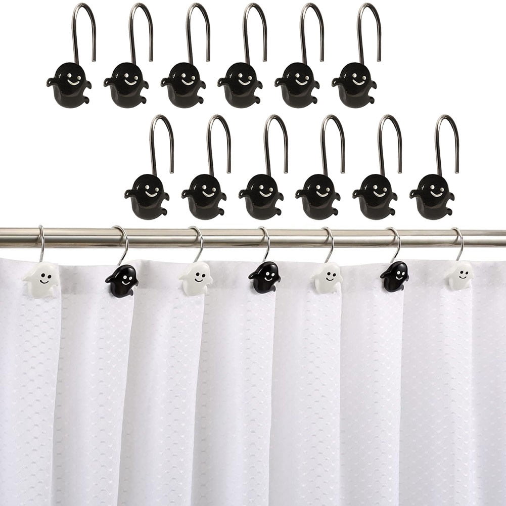12pc Stainless Steel S Shape Halloween Shower Curtain Hook Kitchen Hook#