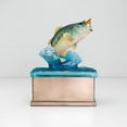 thumbnail image 5 of Perfect Memorials Largemouth Bass Fishing Cremation Urn, 5 of 8