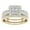 GD6, variant on TopLLC Rings Womens Rings 2-in-1 Set Detachable Shiny Diamond Set Engagement Wedding Rings Inlaid Zircon gold ring