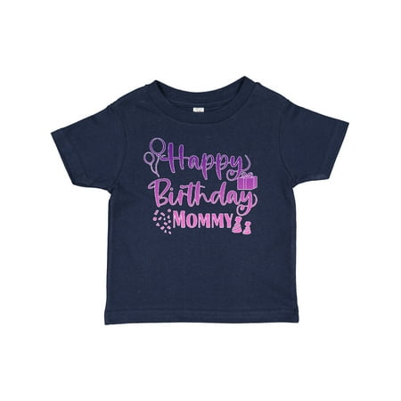 

Inktastic Purple Happy Birthday Mommy Gift Baby Boy or Baby Girl T-Shirt