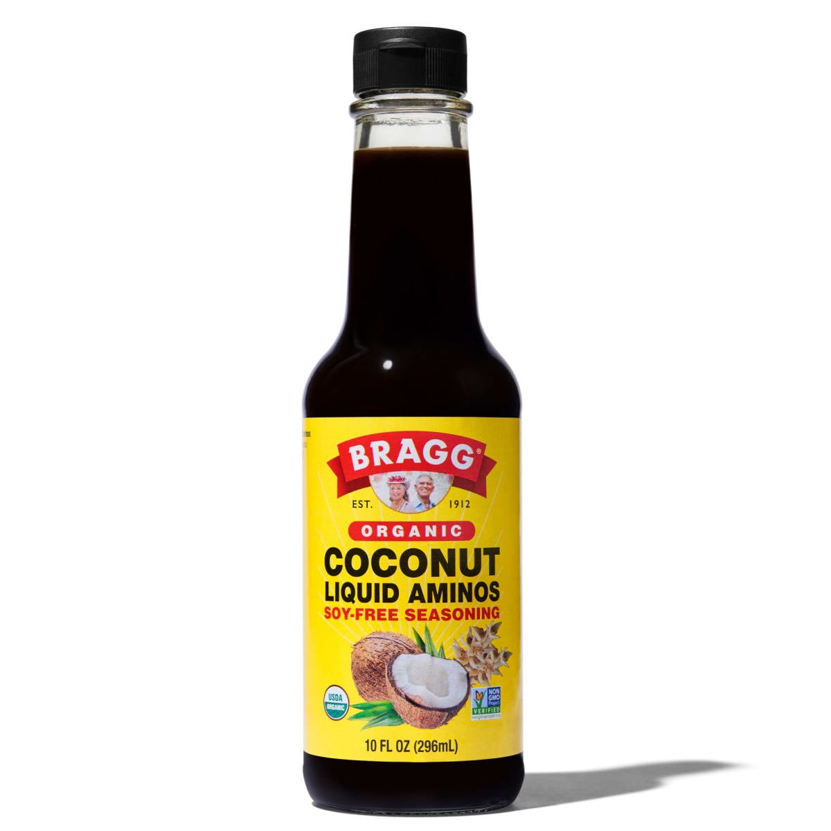 (12 pack) Bragg Organic Coconut Liquid Aminos Soy-Free Seasoning, 10 fl oz