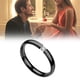thumbnail image 1 of Anillo de pareja de moda Xihbxyly de acero inoxidable, Regalo de joyería para San Valentín, 1 of 2