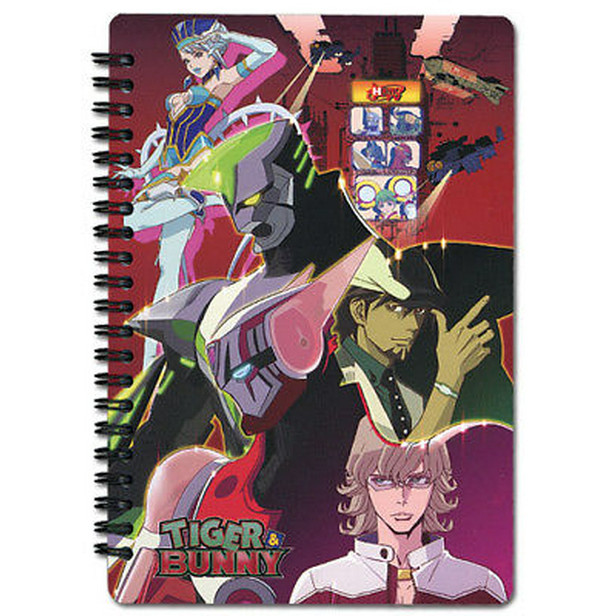 Notebook - Tiger & Bunny - New Tiger Bunny & Blue Rose Anime ge43011 | Walmart Canada Notebook - Tiger & Bunny - New Tiger Bunny & Blue Rose Anime ge43011 | Walmart Canada