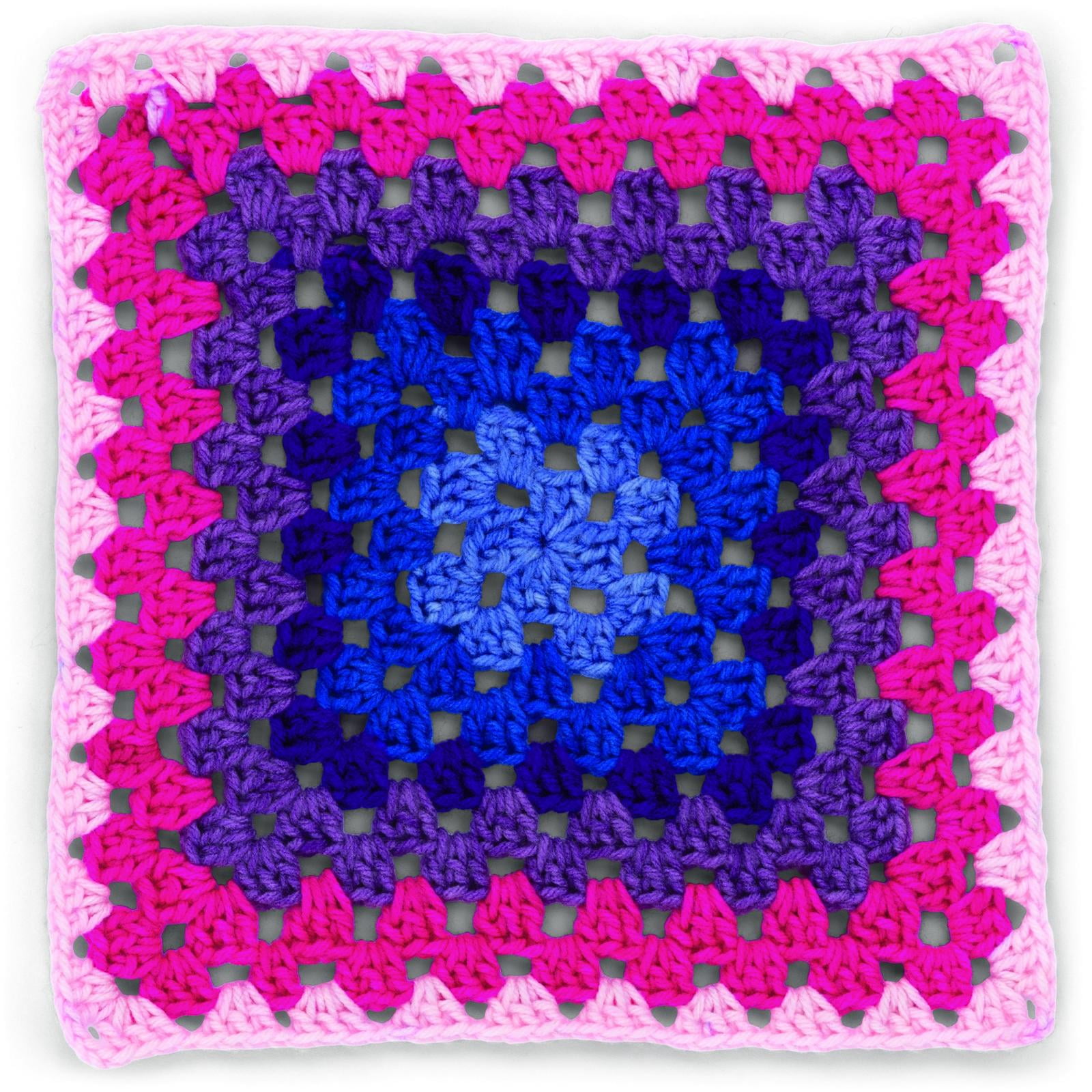 Red Heart® All In One Granny Square Grande™ #4 Worsted (Medium) Acrylic Yarn, Phenomenon 8.8oz/250g 440 Yards (3 Pack)