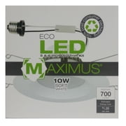 Maximus 5 in to 6 in Integrated Eco LED Profit Recessed Kit 10W Soft White