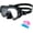 Black, variant on Kids Snorkel Gear Diving Mask Anti-Fog and Anti-Leak Swimming Goggles Snorkeling Glasses Waterproof Durable Tempered Glass Mask for Children 4 - 14 Age