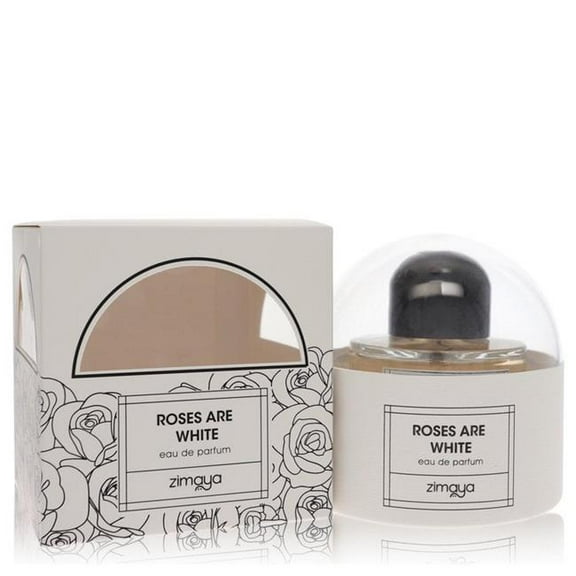 Afnan 565888 100 ml Zimaya Roses Are White Eau De Parfum Spray for Men & Women