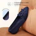 thumbnail image 6 of DREAM PAIRS Women's Pointed Toe Ballet Flats Comfortable Knit Slip-On Shoes with Bow Detail Lightweight Flexible Everyday Walking Flats, 6 of 9