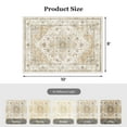 thumbnail image 5 of CHITOOMA 8'x10' Area Rugs for Living Room, Machine Washable Rugs Vintage Area Rug for Bedroom Dining Room Dorm Office with Non-Slip Backing, Stain Resistant Non-Shed Carpet, 5 of 9