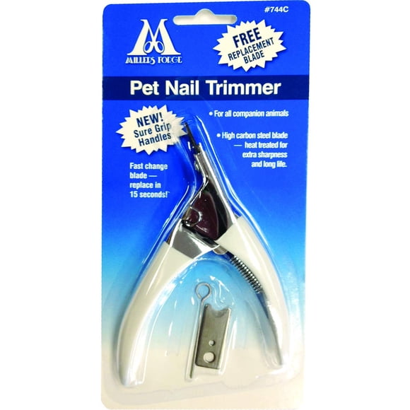 Cortauñas para mascotas Guillotine Millers Forge Green con cuchilla