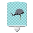 thumbnail image 1 of Carolines Treasures BB8097CNL Rhea Blue Check Ceramic Night Light, 1 of 1