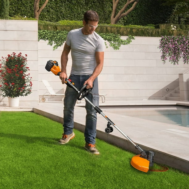 Worx 40v Worx Cordless Grass Trimmer 27% Off On Lawn Mower Grass