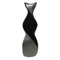 thumbnail image 1 of Sagebrook Home Vase Torsadé de 24 Po, Noir/argent, 1 of 1