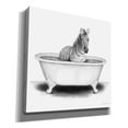 thumbnail image 2 of Epic Graffiti 'Zebra in Tub' by Rachel Nieman, Canvas Wall Art, 12"x12", 2 of 3