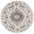 thumbnail image 2 of Nourison Elation Transitional Ivory Grey 5'3" x Round Area Rug  (5 Round), 2 of 9