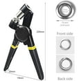 thumbnail image 3 of Presse Manuelle à Illets pour Usage Portatif Multi-Usage, Poignée Ergonomique avec Mécanisme à Double Levier pour Installation Rapide et Efficace des Illets Anti-Rouille (10mm Argent), 3 of 5