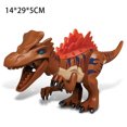 thumbnail image 3 of Bloques de construcción de dinosaurios jurásicos Indominus Rex DIY Figuras de acción de tiranosaurio de gran tamaño Modelos Juguetes para niños Animales Regalos, 3 of 5